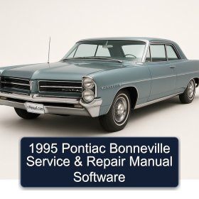 1995 Pontiac Bonneville Manual de servicio y reparación Software