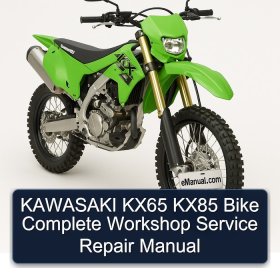 KAWASAKI KX65 KX85 Bike Complete Workshop Service Repair Manual