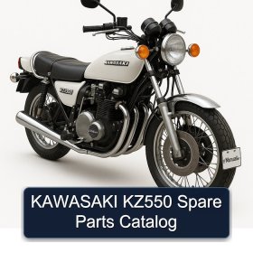 KAWASAKI KZ550 Spare Parts Catalog