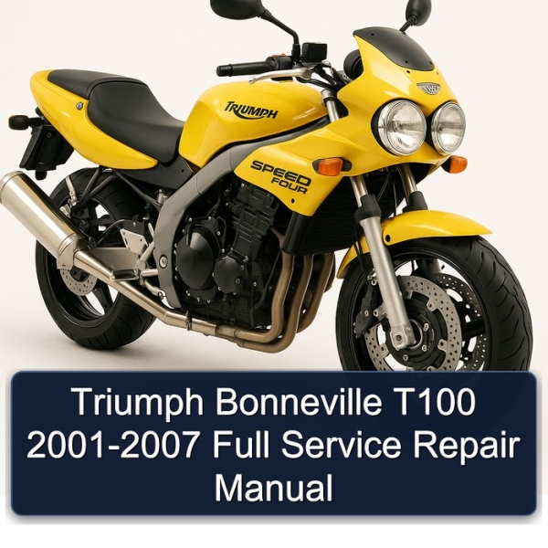 Triumph Bonneville T100 2001-2007 Full Service Repair Manual