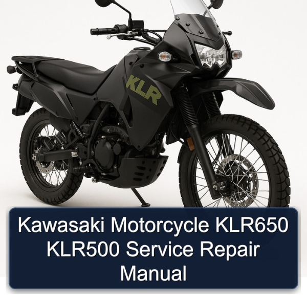 Kawasaki Motorcycle KLR650 KLR500 Service Repair Manual