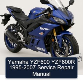 Yamaha YZF600 YZF600R 1995-2007 Service Repair Manual
