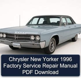 Chrysler New Yorker 1996 Factory Service Repair Manual PDF Download
