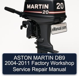 ASTON MARTIN DB9 2004-2011 Factory Workshop Service Repair Manual