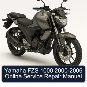 Yamaha FZS 1000 2000-2006 Online Service Repair Manual