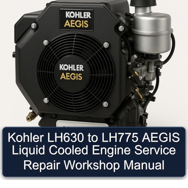 Kohler LH630 to LH775 AEGIS Liquid Cooled Engine Service Repair Workshop Manual