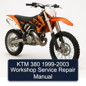 KTM 380 1999-2003 Workshop Service Repair Manual