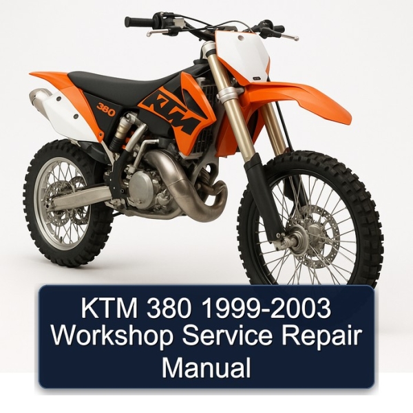 KTM 380 1999-2003 Workshop Service Repair Manual