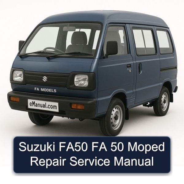 Suzuki FA50 FA 50 Moped Repair Service Manual