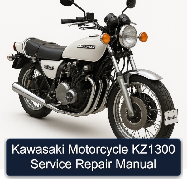 Kawasaki Motorcycle KZ1300 Service Repair Manual