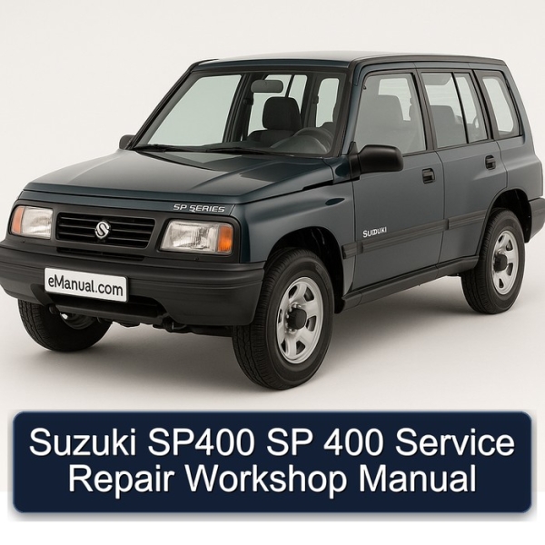 Suzuki SP400 SP 400 Service Repair Workshop Manual