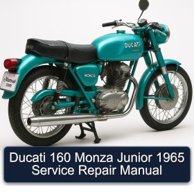 Ducati 160 Monza Junior 1965 Service Repair Manual