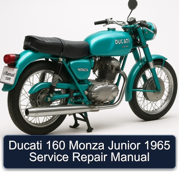 Ducati 160 Monza Junior 1965 Service Repair Manual