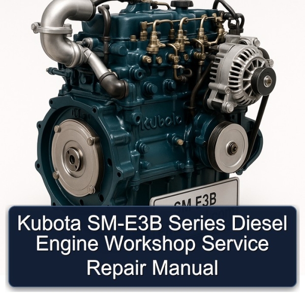 Kubota SM-E3B Series Diesel Engine Workshop Service Repair Manual