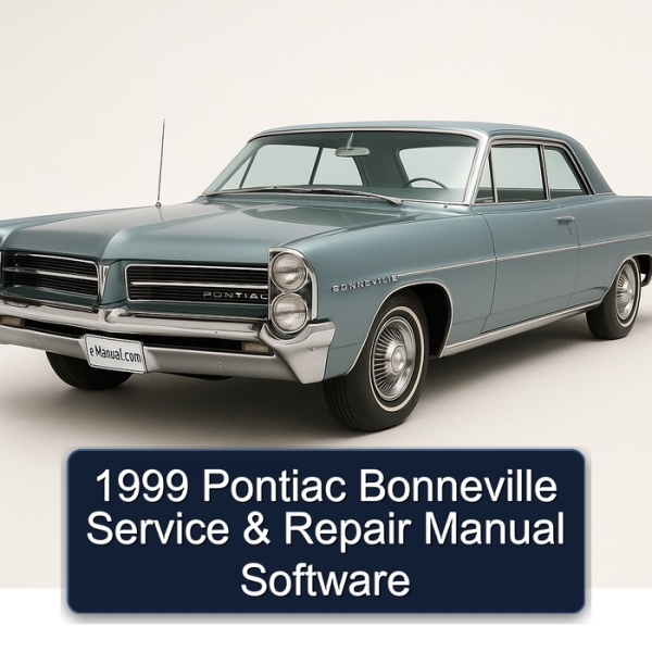 1999 Pontiac Bonneville Service & Repair Manual Software