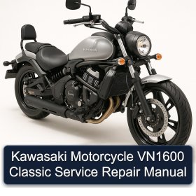 Kawasaki Motorcycle VN1600 Classic Service Repair Manual
