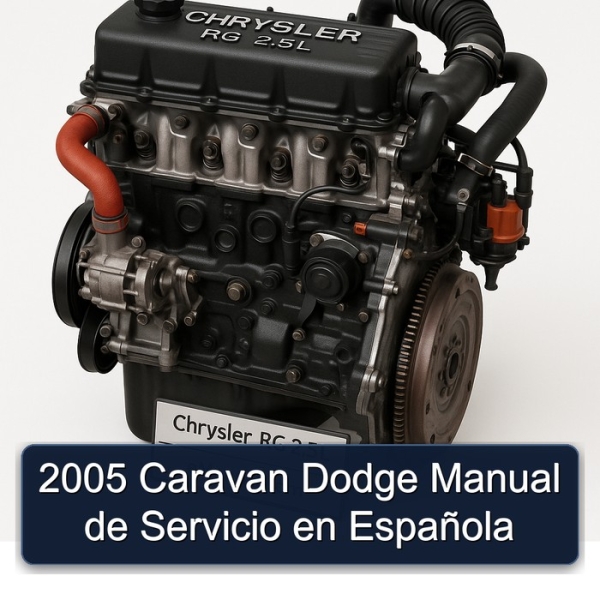 2005 Caravan Dodge Manual de Servicio en Española