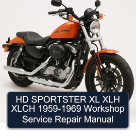 HD SPORTSTER XL XLH XLCH 1959-1969 Workshop Service Repair Manual