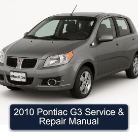 2010 Pontiac G3 Service & Repair Manual