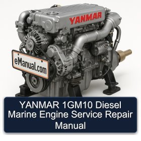 YANMAR 1GM10 Diesel Marine Engine Service Repair Manual