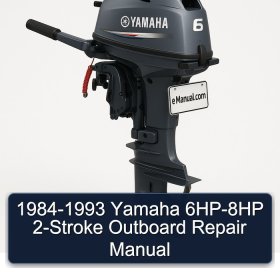 1984-1993 Yamaha 6HP-8HP 2-Stroke Outboard Repair Manual