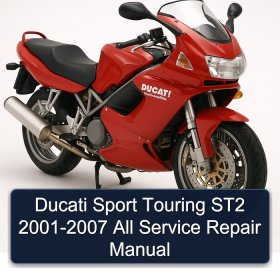 Ducati Sport Touring ST2 2001-2007 All Service Repair Manual