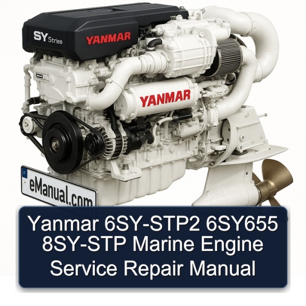Yanmar 6SY-STP2 6SY655 8SY-STP Marine Engine Service Repair Manual