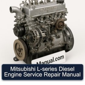 Mitsubishi L-series Diesel Engine Service Repair Manual