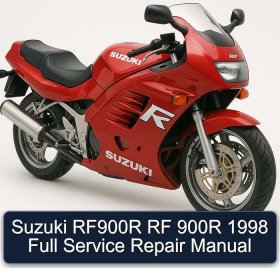 Suzuki RF900R RF 900R 1998 Full Service Repair Manual