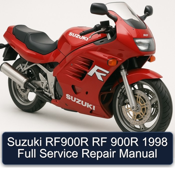 Suzuki RF900R RF 900R 1998 Full Service Repair Manual
