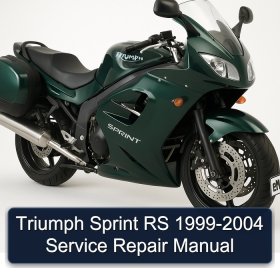 Triumph Sprint RS 1999-2004 Service Repair Manual