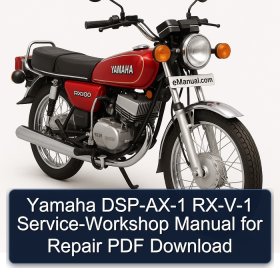 Yamaha DSP-AX-1 RX-V-1 Service-Workshop Manual for Repair PDF Download