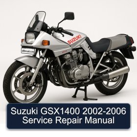 Suzuki GSX1400 2002-2006 Service Repair Manual