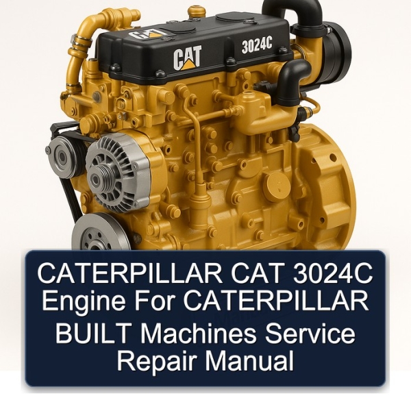 CATERPILLAR CAT 3024C Engine For CATERPILLAR BUILT Machines Service Repair Manual