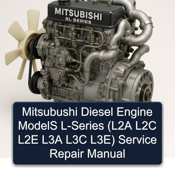 Mitsubushi Diesel Engine ModelS L-Series (L2A L2C L2E L3A L3C L3E) Service Repair Manual