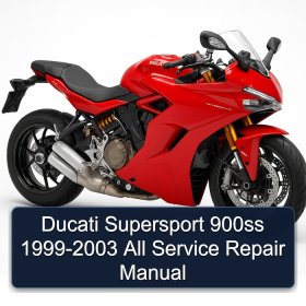 Ducati Supersport 900ss 1999-2003 All Service Repair Manual