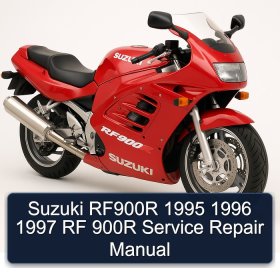 Suzuki RF900R 1995 1996 1997 RF 900R Service Repair Manual