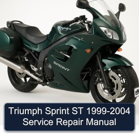 Triumph Sprint ST 1999-2004 Service Repair Manual