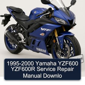 1995-2000 Yamaha YZF600 YZF600R Service Repair Manual Downlo