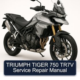 TRIUMPH TIGER 750 TR7V Service Repair Manual