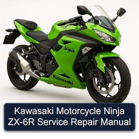 Kawasaki Motorcycle Ninja ZX-6R Service Repair Manual