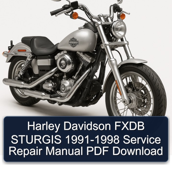 Harley Davidson FXDB STURGIS 1991-1998 Service Repair Manual PDF Download