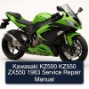 Kawasaki KZ500 KZ550 ZX550 1983 Service Repair Manual