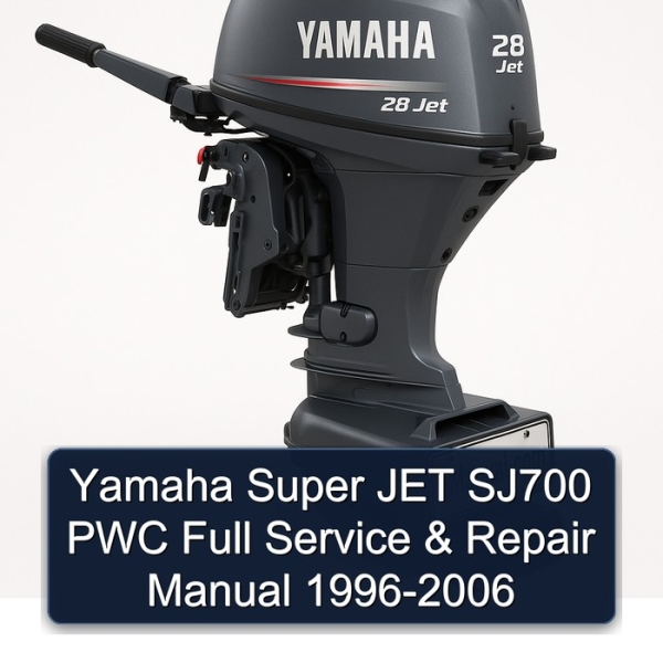 Yamaha Super JET SJ700 PWC Full Service & Repair Manual 1996-2006