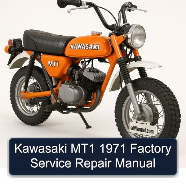Kawasaki MT1 1971 Factory Service Repair Manual