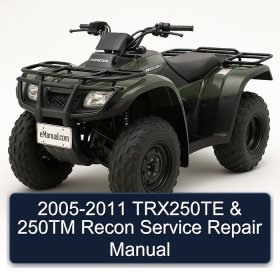 2005-2011 TRX250TE & 250TM Recon Service Repair Manual