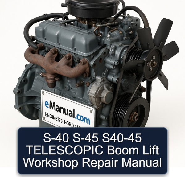 S-40 S-45 S40-45 TELESCOPIC Boom Lift Workshop Repair Manual