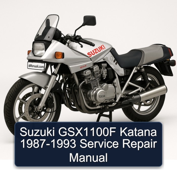 Suzuki GSX1100F Katana 1987-1993 Service Repair Manual
