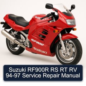 Suzuki RF900R RS RT RV 94-97 Service Repair Manual