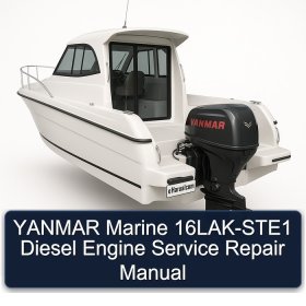 YANMAR Marine 16LAK-STE1 Diesel Engine Service Repair Manual